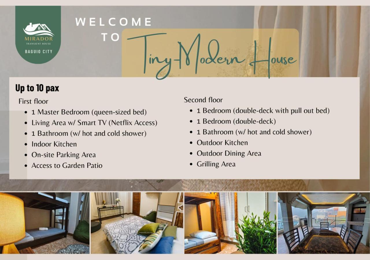 Villa Mirador Modern House - Walking Distance To Lourdes Grotto Baguio City Exterior foto